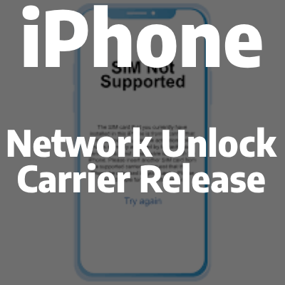 Apple iPhone Network Carrier Unlock