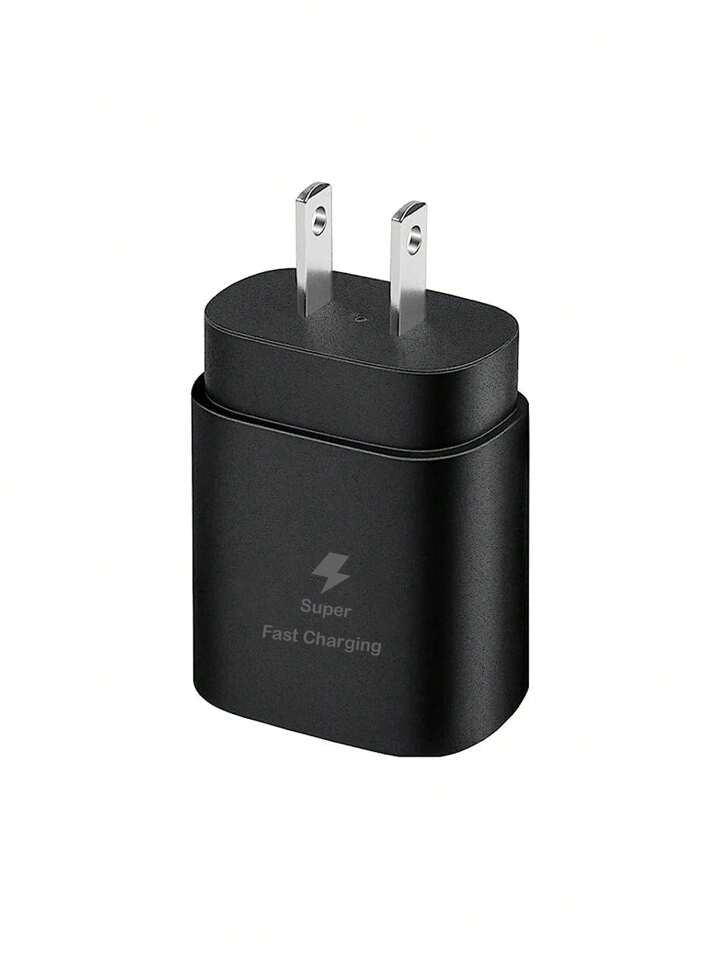 Wall Power to USB C Power Adapter Cube Block Samsung Style