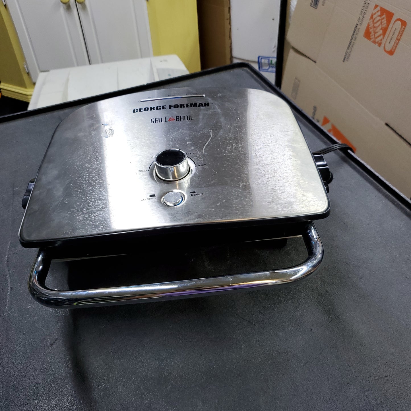 George Foreman Grill: Grill & Broil