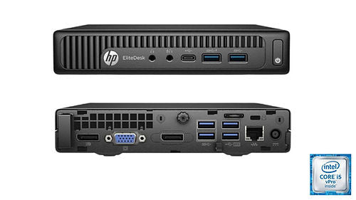 HP EliteDesk 800 G2 Desktop Mini, 256GB SSD, 16GB Ram, Win 11 Pro, BT, WiFi