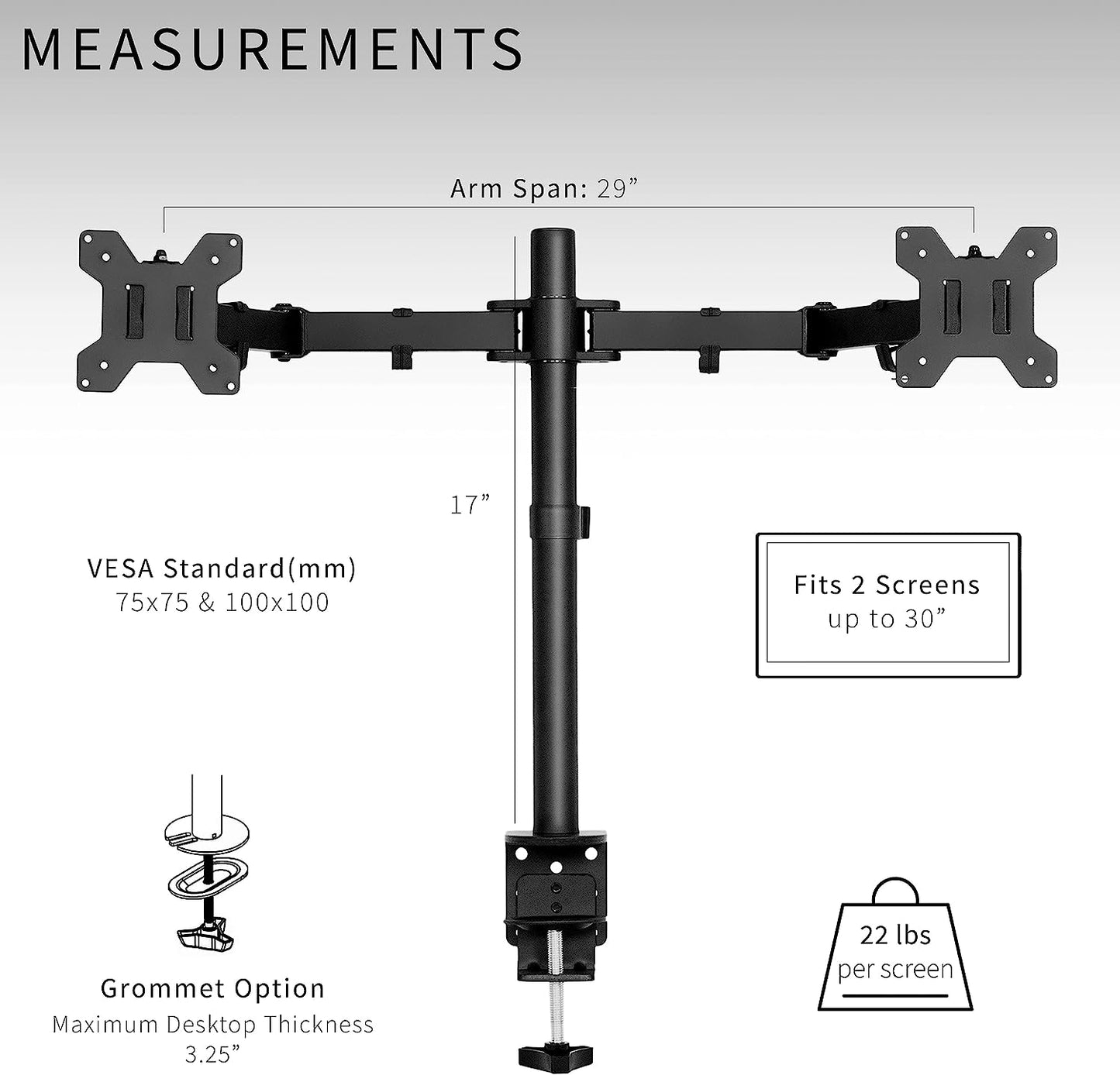 Awesome Stand for 2 Computer Screens – Easy to Adjust and Super Strong!