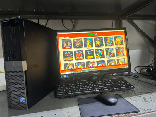 Dell Optiplex 980 complete computer system - Kids Game Edition! a lot of games included - includes monitor, keyboard. mouse and all cables